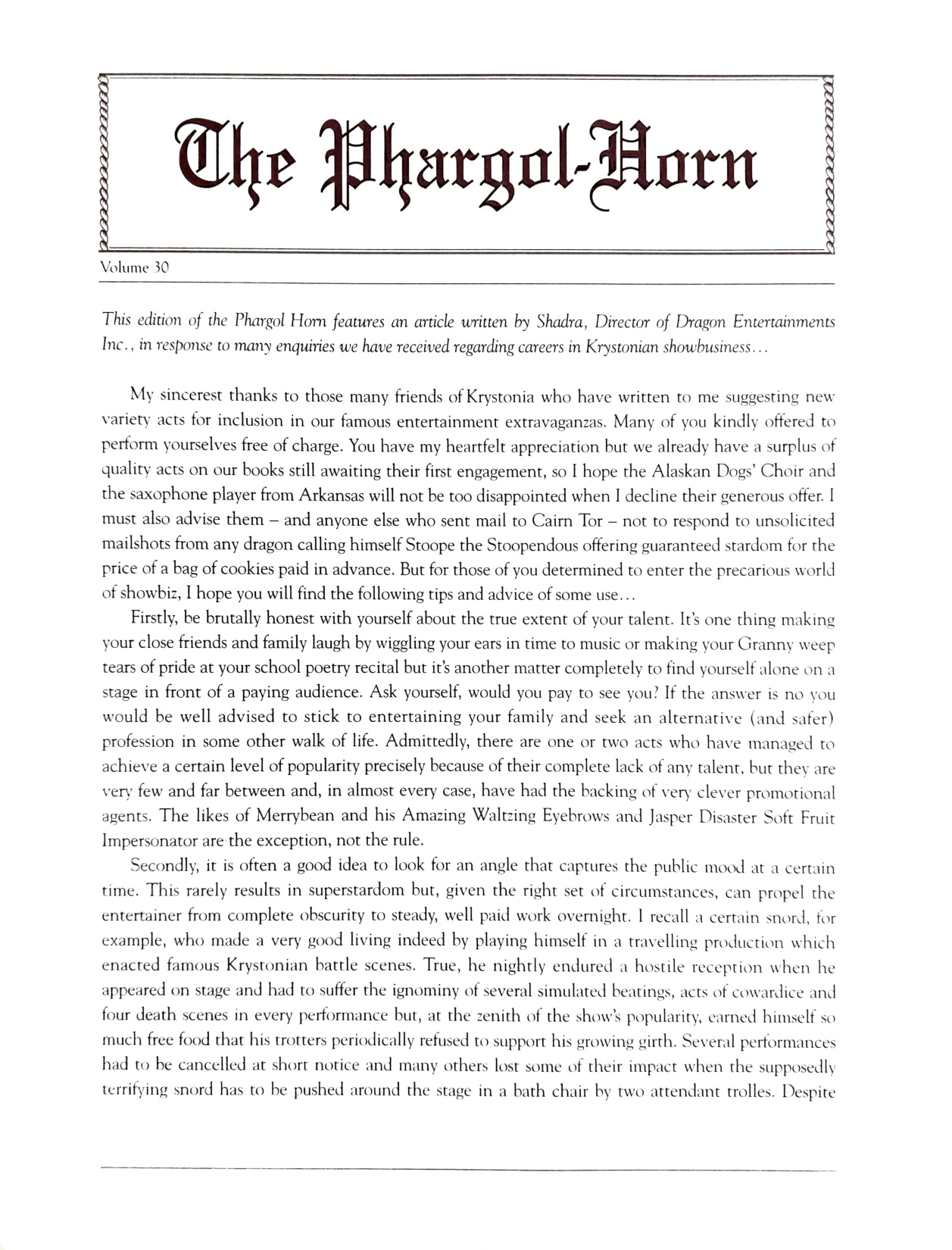 Issue 30 preview